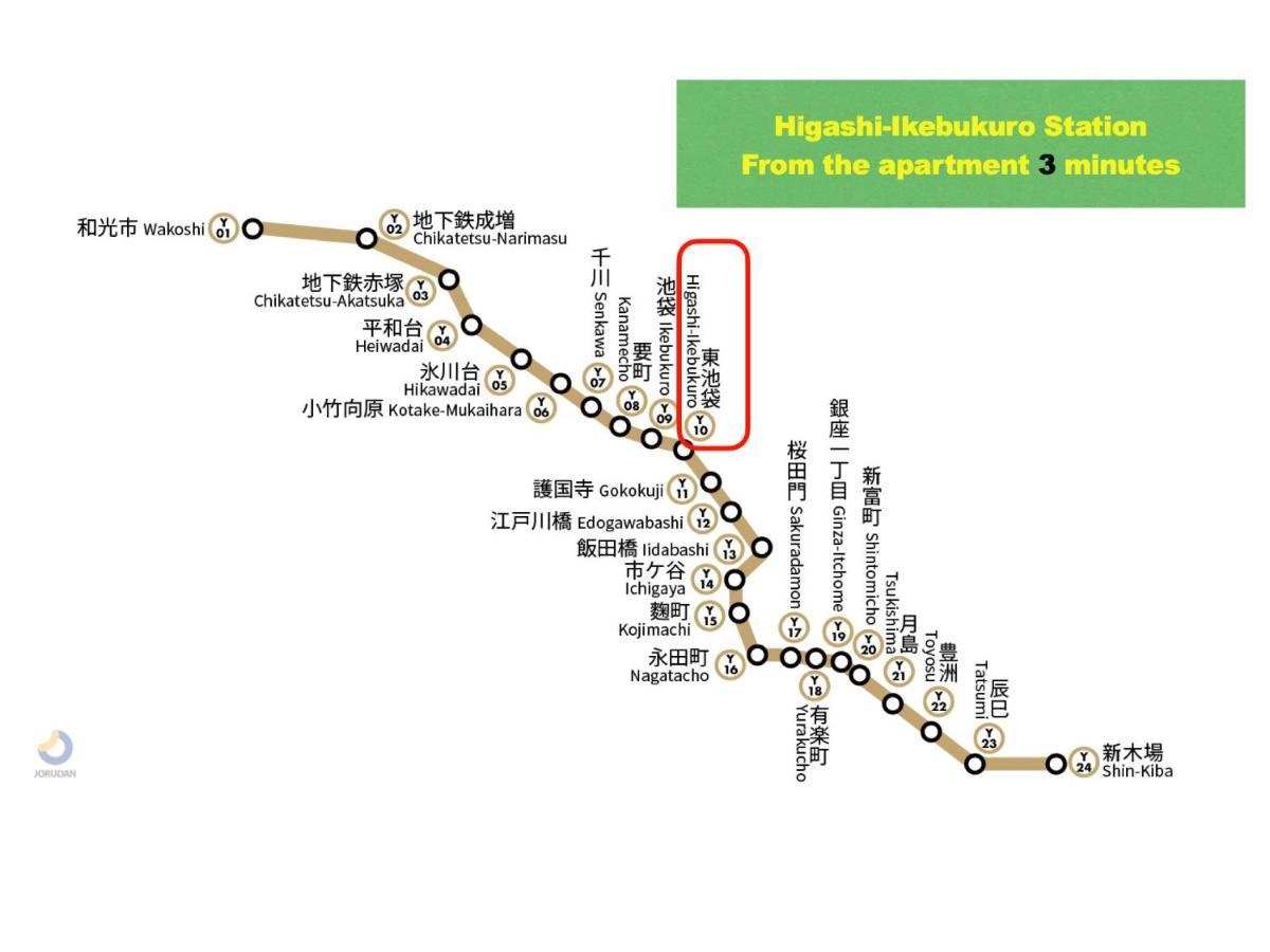 Ikebukuro Central: Convenient With Wi-fi Apartment